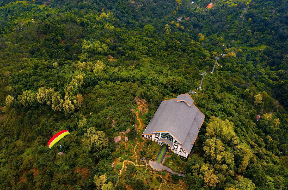 vị trí sun group núi chứa chan